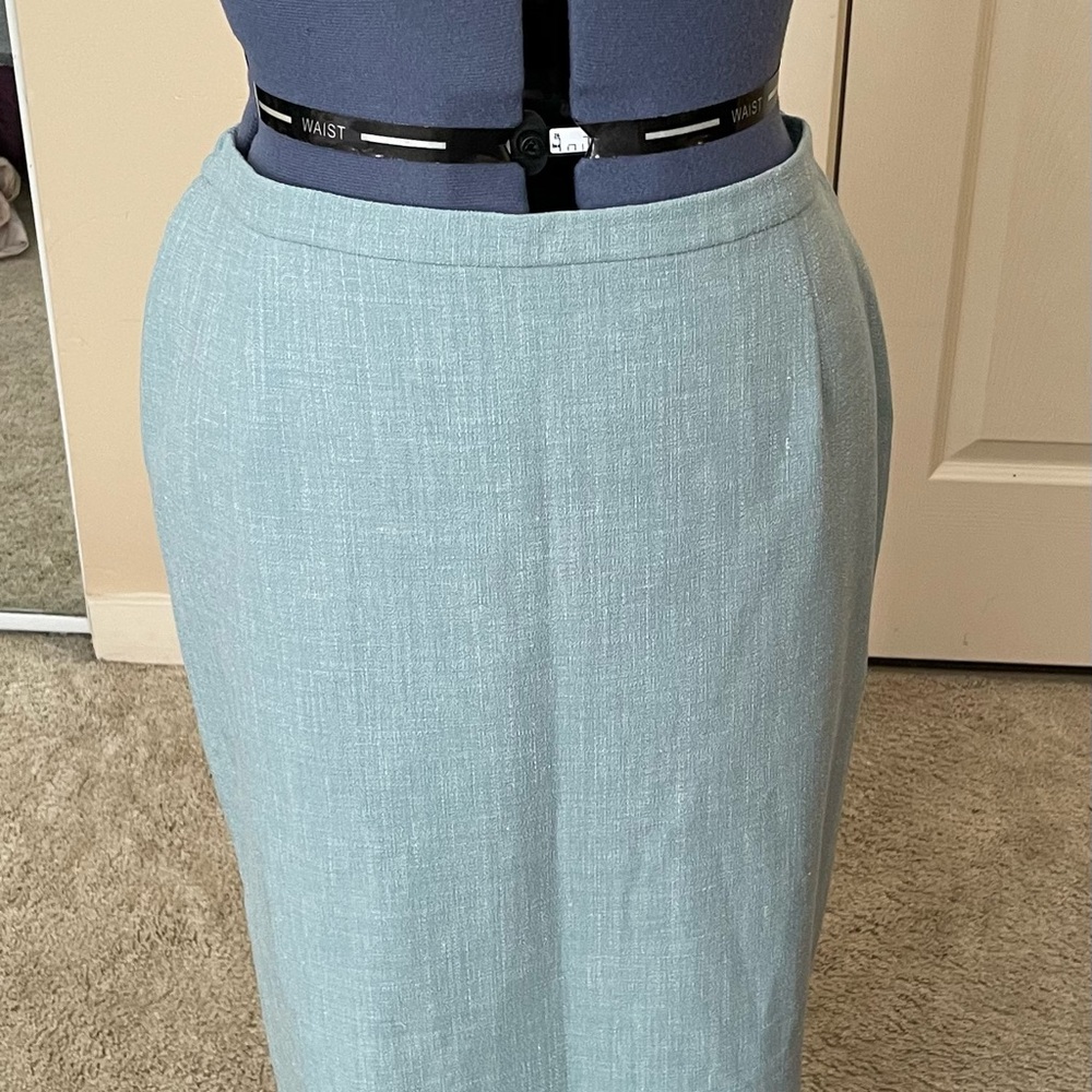 Eastex | Elegant light green Women's Pencil Skirt